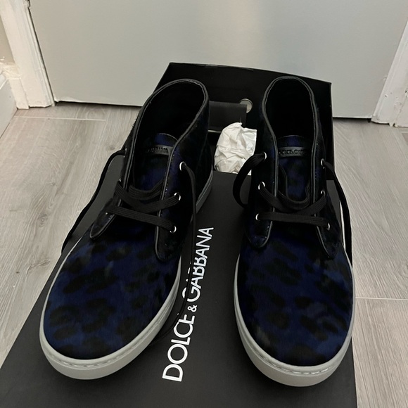 BRAND NEW WITH BOX, paperwork and dust bag D&G sneakers size 8 mens - Picture 4 of 16